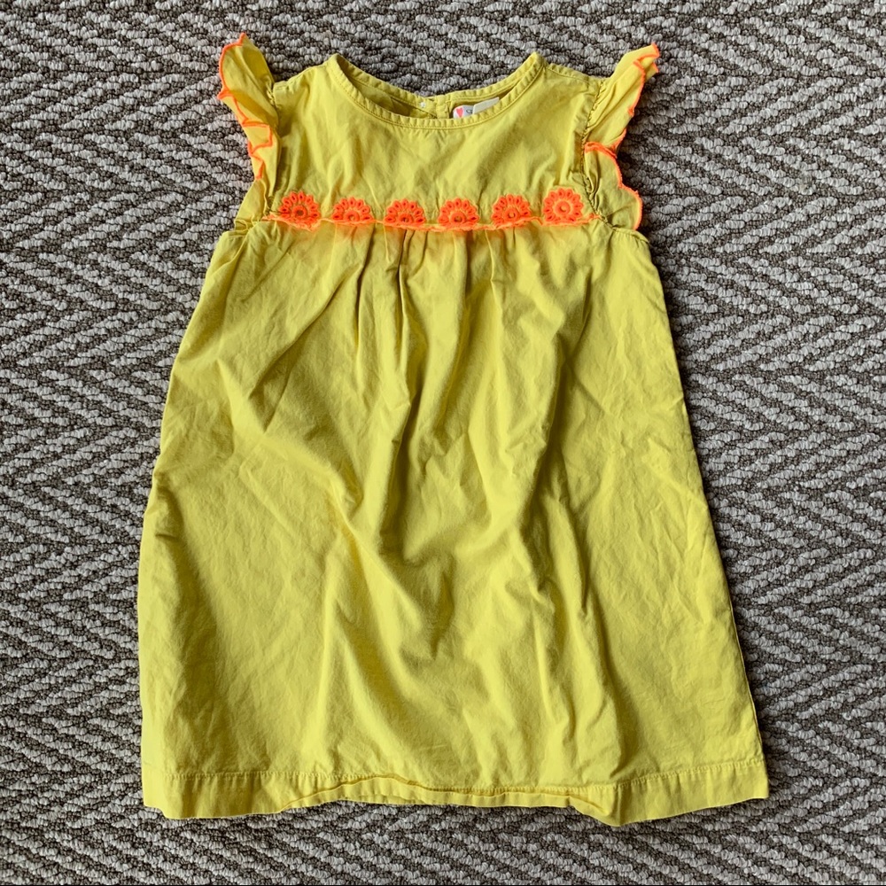 Crewcuts girl’s scallop-trimmed dress